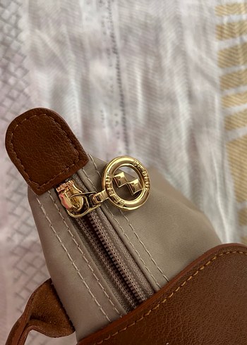 Bej Deri Tokalı Kadın Çanta - Görsel 2