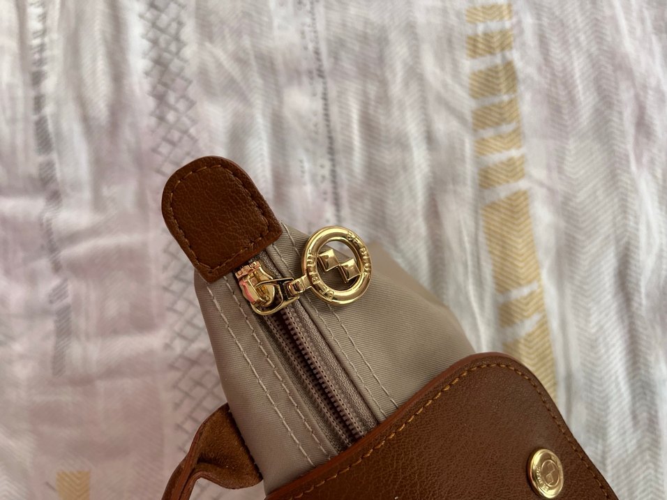 Bej Deri Tokalı Kadın Çanta - Görsel 2