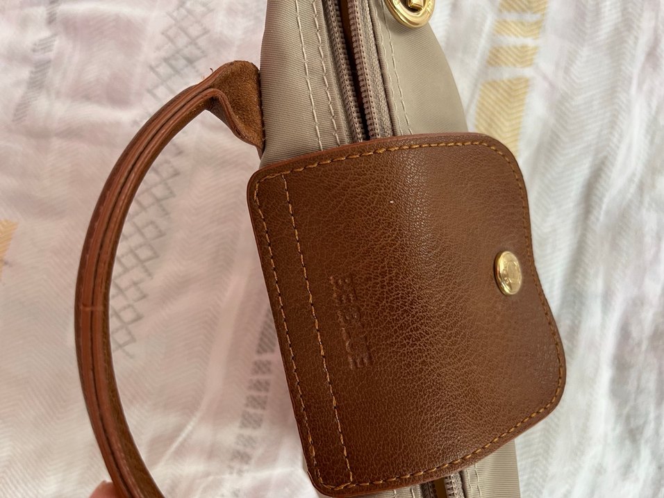 Bej Deri Tokalı Kadın Çanta - Görsel 3