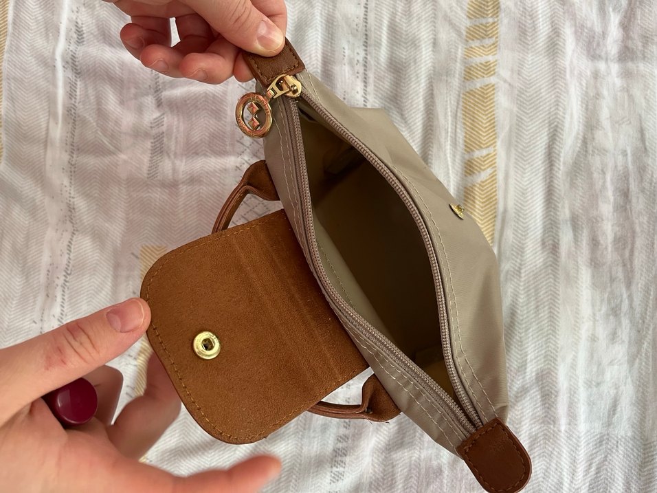 Bej Deri Tokalı Kadın Çanta - Görsel 4