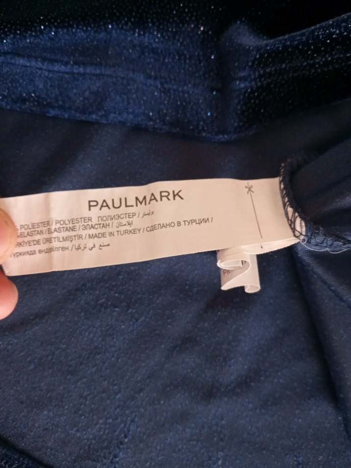 Parlak Mavi Kız Çocuk Uzun Kollu Elbise 4_5 yaş - Görsel 3