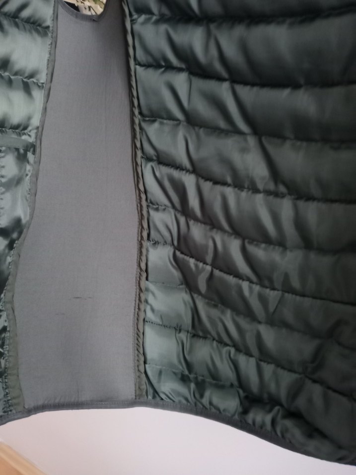 Gri Kapüşonlu Erkek Spor Yelek  S beden - Görsel 5