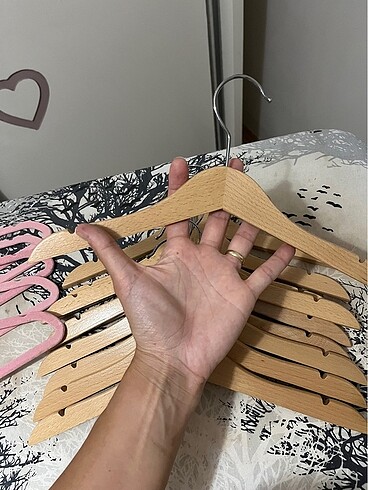 Ikea ahşap askı