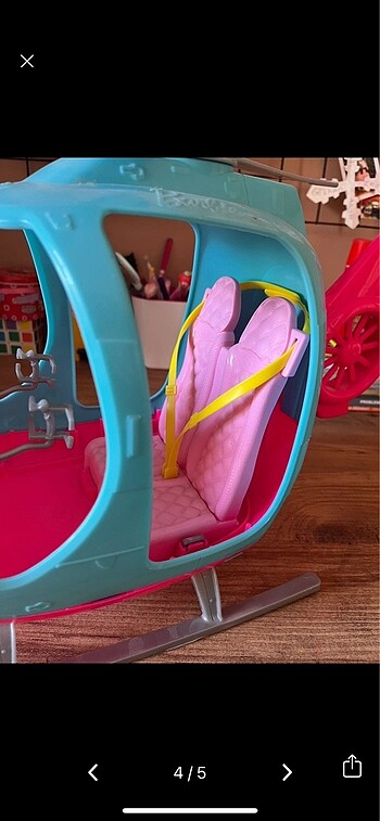 Beden Renk Barbie helikopter