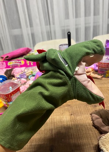  Beden Peluş Oyuncak Seti: Baykuş, Karga ve Timsah