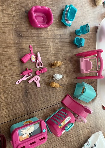 Pembe Pastel Mini Oyuncak Seti