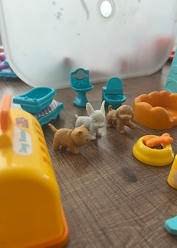 Ikea Sarı ve Pastel Renkli Oyuncak Seti