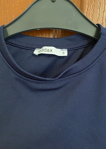 Addax Koyu mavi Kısa Kollu body hiç giyilmedi bir kez yıkandı