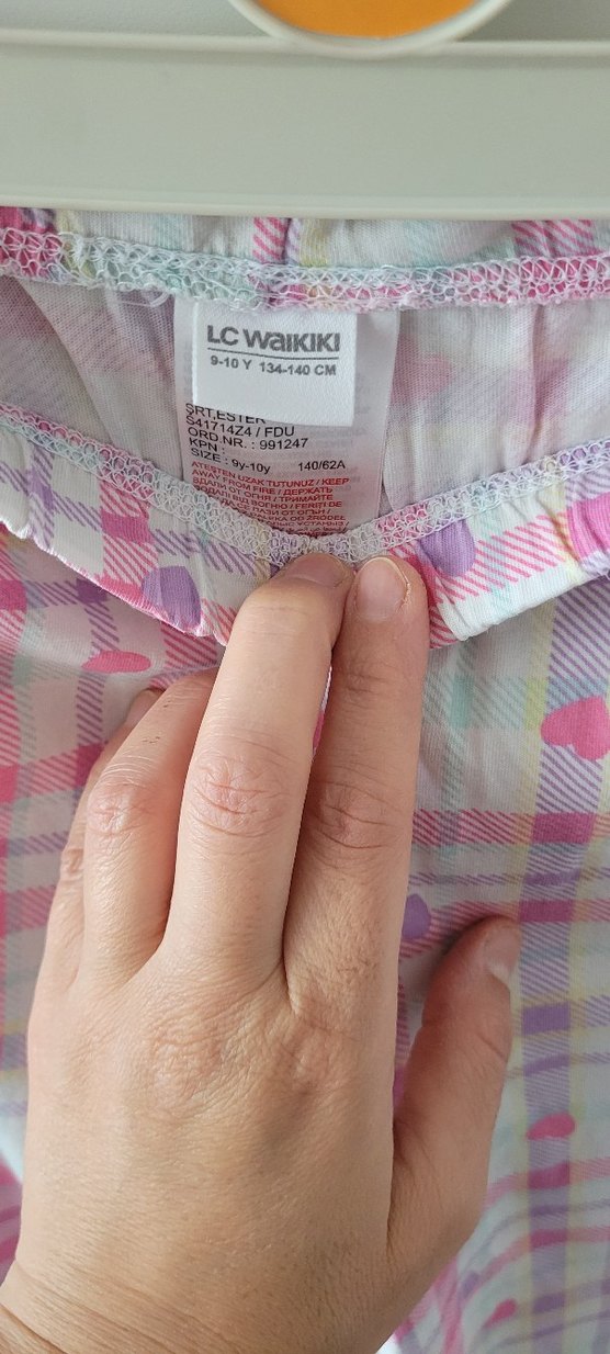 Pembe Kalpli Kaprili Pijama Takımı - Görsel 2