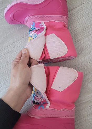 Kız Çocuk Pembe Winx Baskılı Bot - Görsel 4