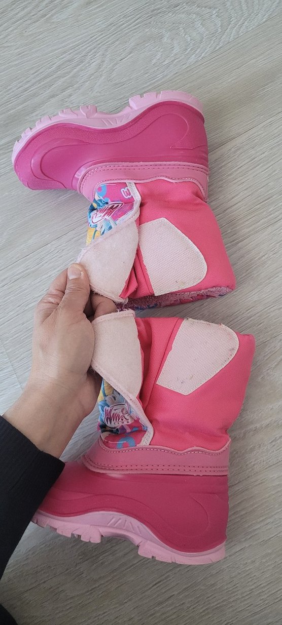 Kız Çocuk Pembe Winx Baskılı Bot - Görsel 4