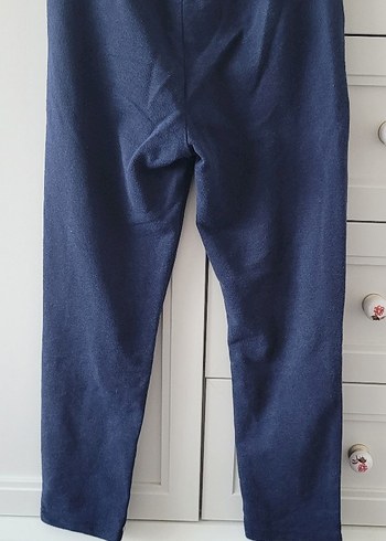 Lacivert Rahat Kesim  Eşofman Altı - Görsel 2