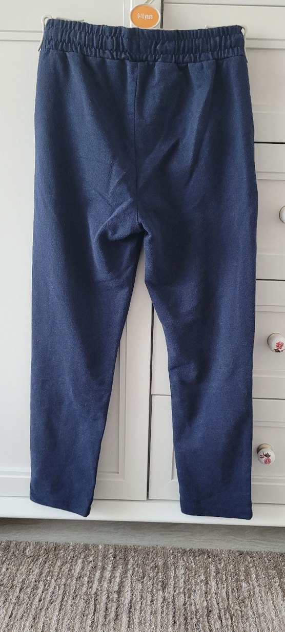 Lacivert Rahat Kesim  Eşofman Altı - Görsel 2