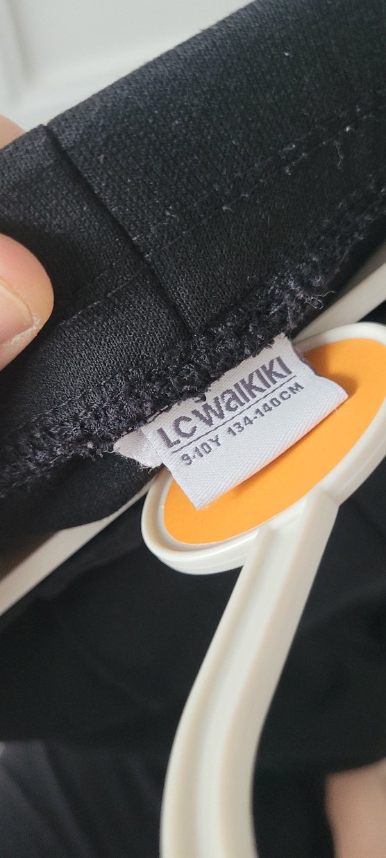 Siyah Pilili İspanyol Paça Tayt Pantolon - Görsel 3