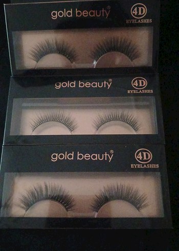 Gold Beauty 4D Sahte Kirpik E08