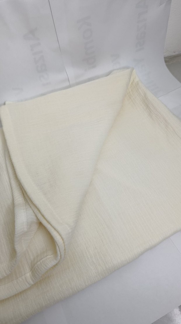 Doğal Ham Kumaş Müslin Bezi Çift Katlı - Görsel 2