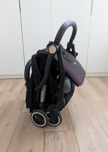 Hamilton s1plus Siyah Bebek Arabası - Görsel 6