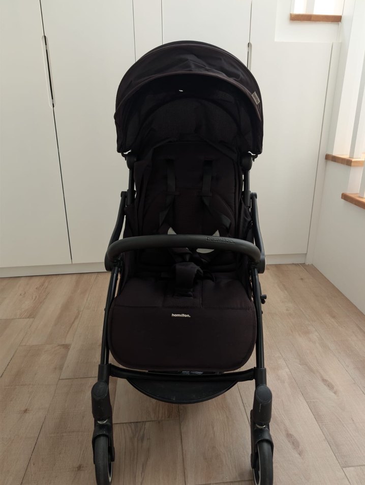 Hamilton s1plus Siyah Bebek Arabası - Görsel 3