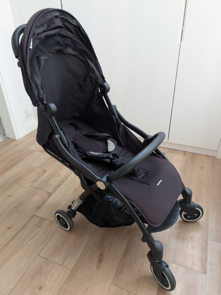 Hamilton s1plus Siyah Bebek Arabası - Görsel 2