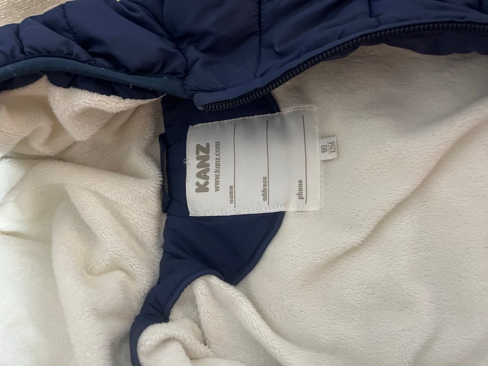 Kanz bebek mont içi kadife kürklü - Görsel 5