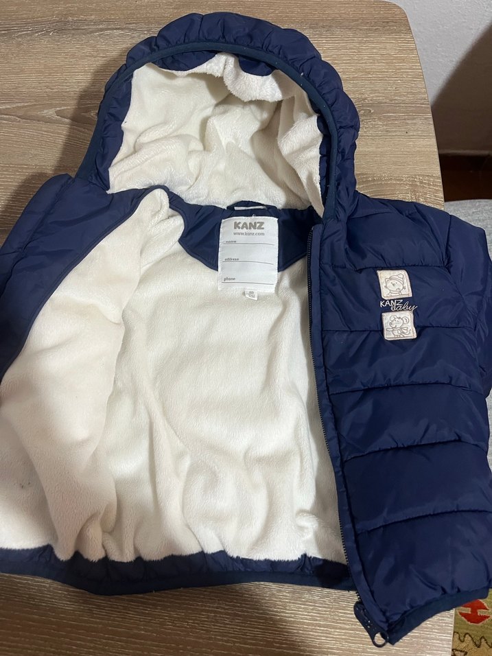 Kanz bebek mont içi kadife kürklü - Görsel 2