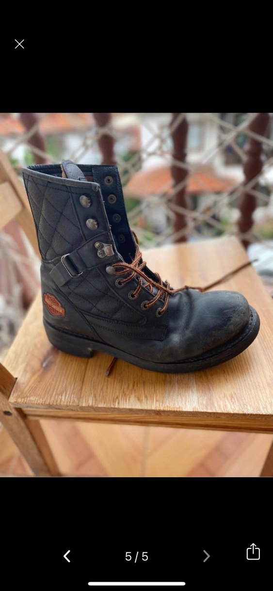 Orjinal Harley Davidson 42 num erkek bot - Görsel 4