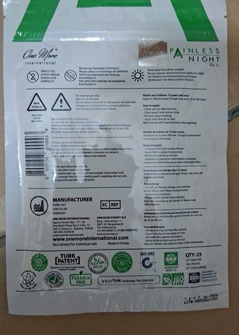 One More Painless Night Glu Ağrı bandı - Görsel 2