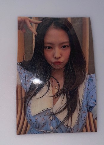  Beden Pvc kaplamalı jennie photocard