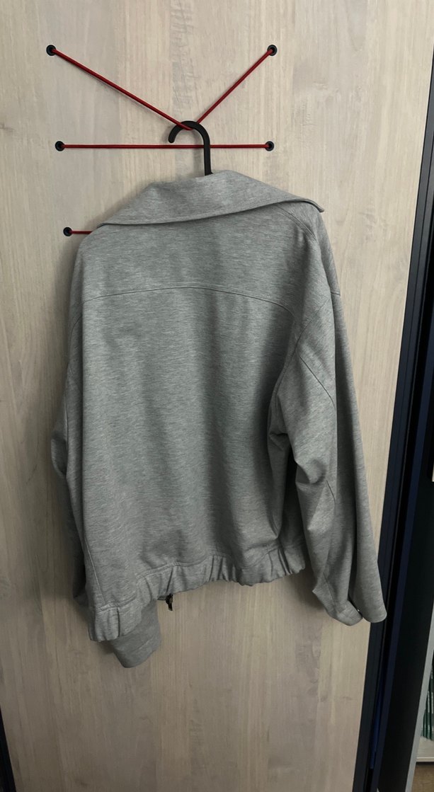 Gri Fermuarlı zara ceket - Görsel 2