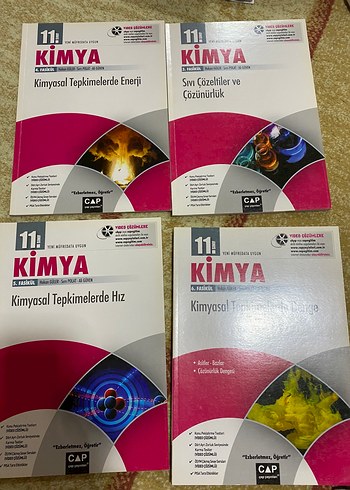 11. Sınıf Kimya Fasikülleri Seti