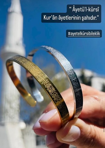 Diğer Çelik Ayetel Kürsi bilekliği