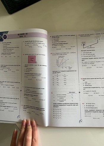 10. Sınıf Kimya Bilgi Sarmal Soru Bankasi - Görsel 2
