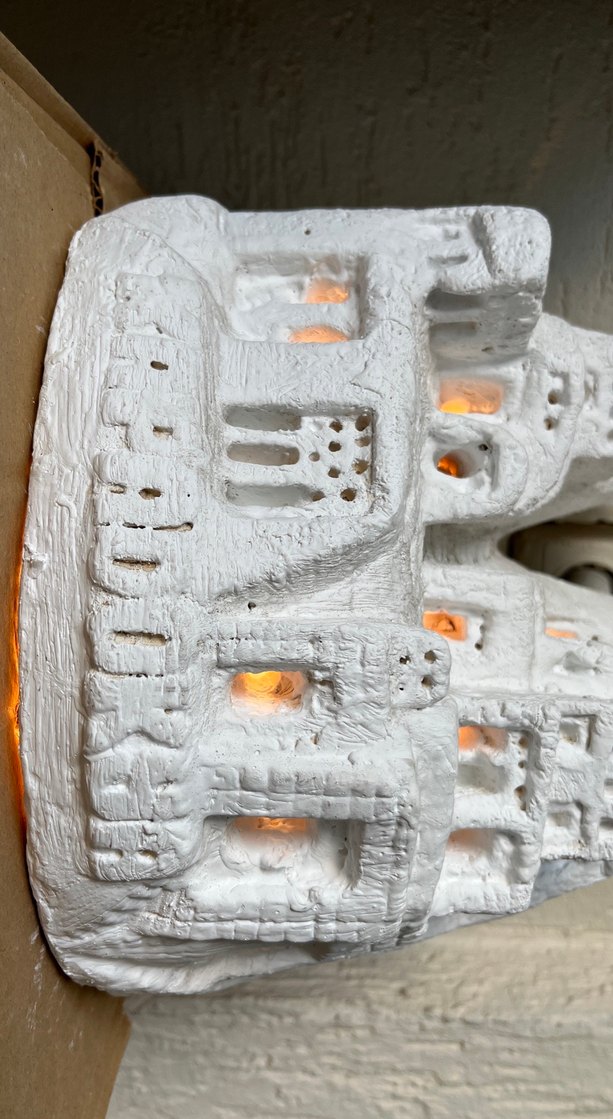 Beyaz Dekoratif Kapadokya Figürini - Görsel 2