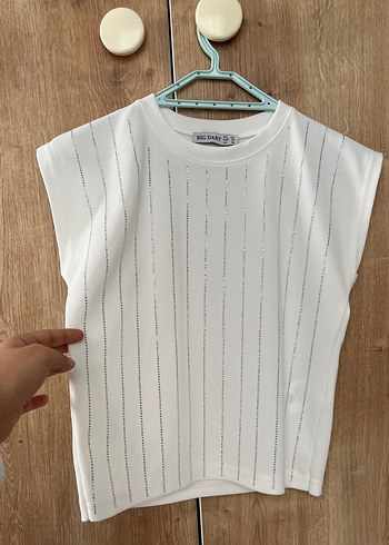 Kadın Beyaz Kısa Kollu Pilili Bluz - Görsel 2