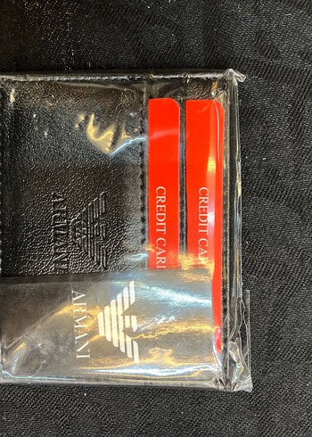 Desenli Siyah Erkek Cüzdanı - Görsel 4