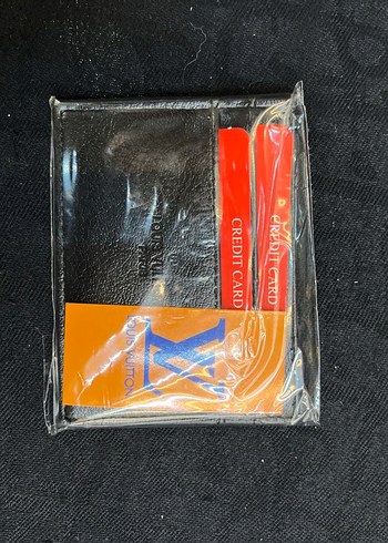 Desenli Siyah Erkek Cüzdanı - Görsel 6