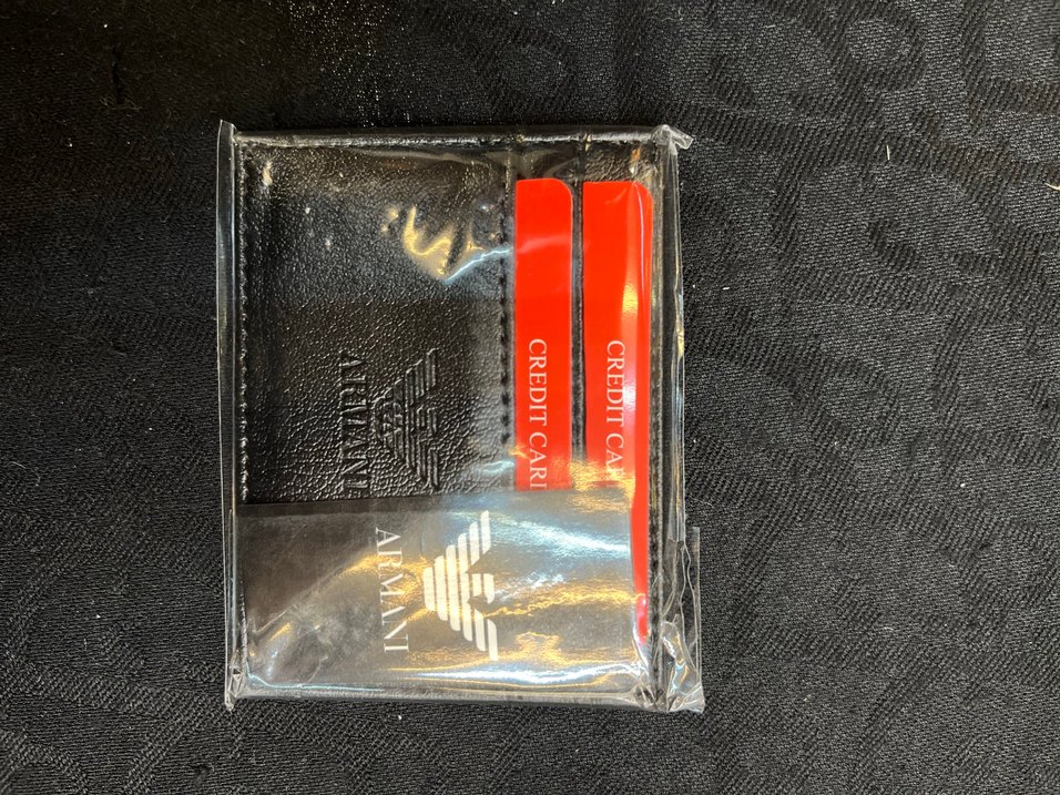 Desenli Siyah Erkek Cüzdanı - Görsel 4