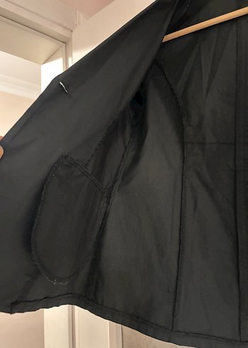 s Beden lacivert Renk Düğmeli lacivert Midi Kadın Blazer Ceket
