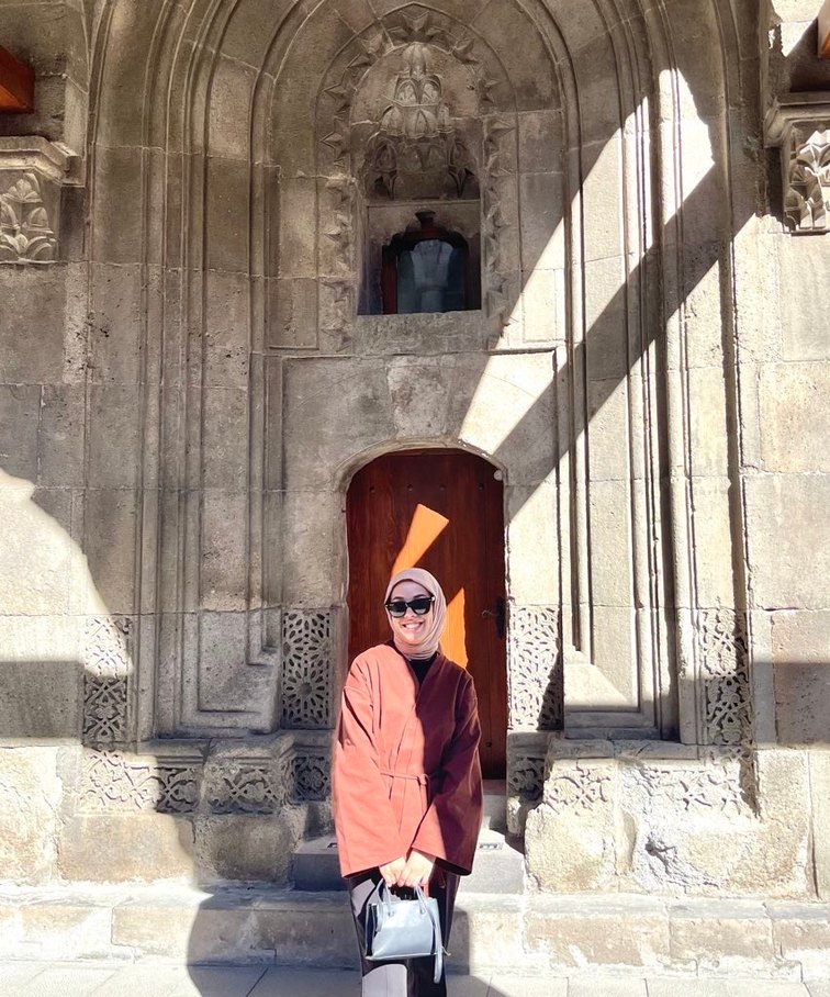 Deri Camel Rengi Kadın Kimono - Görsel 3