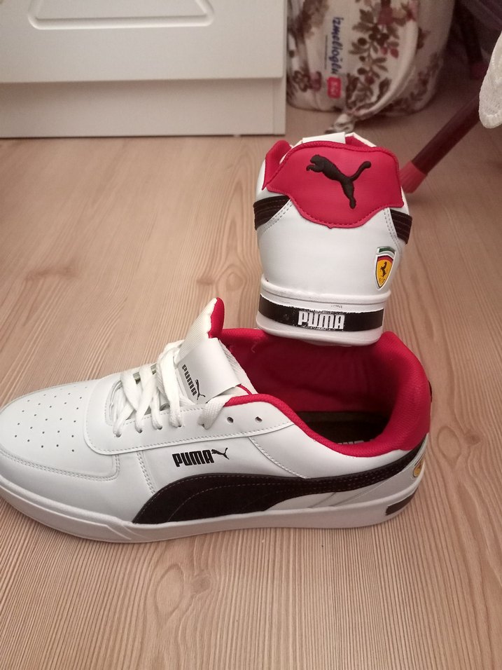 Puma Beyaz Spor Ayakkabı - Görsel 2