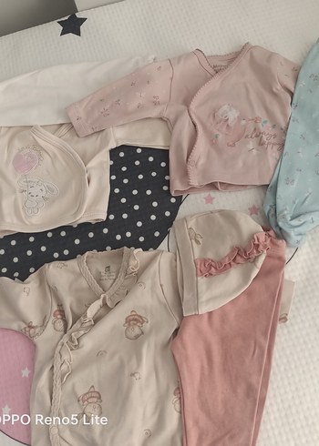 Beyaz Nakışlı Uzun Kollu Bebek Body - Görsel 2