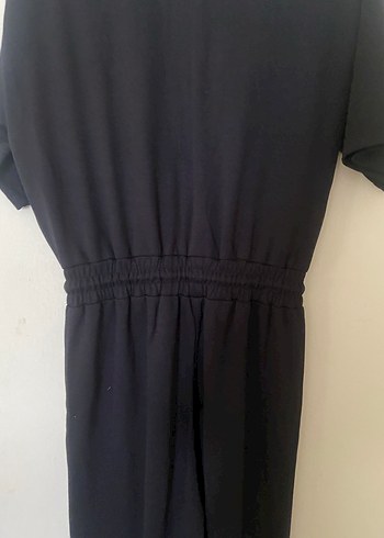 Fermuarlı Pamuklu Uzun Tulum - Görsel 6