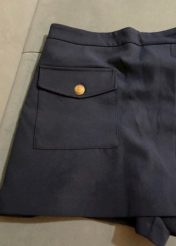 Koton Lacivert Şort Etek - Görsel 4