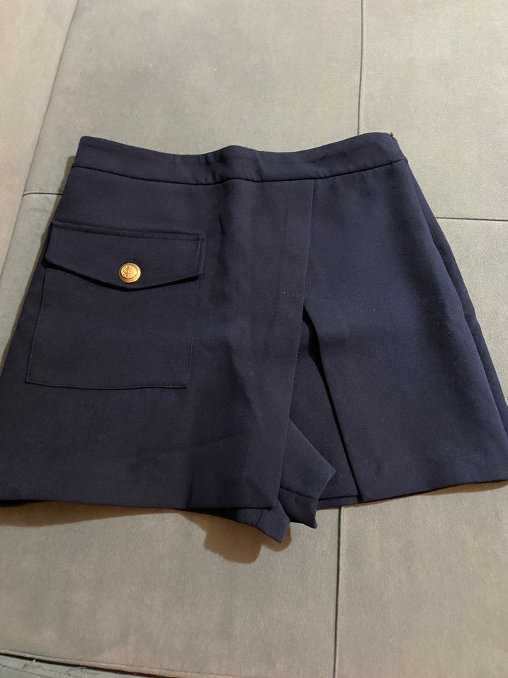 Koton Lacivert Şort Etek - Görsel 2