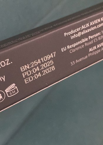 Alix Avien Suya Dayanıklı Siyah Maskara - Görsel 2