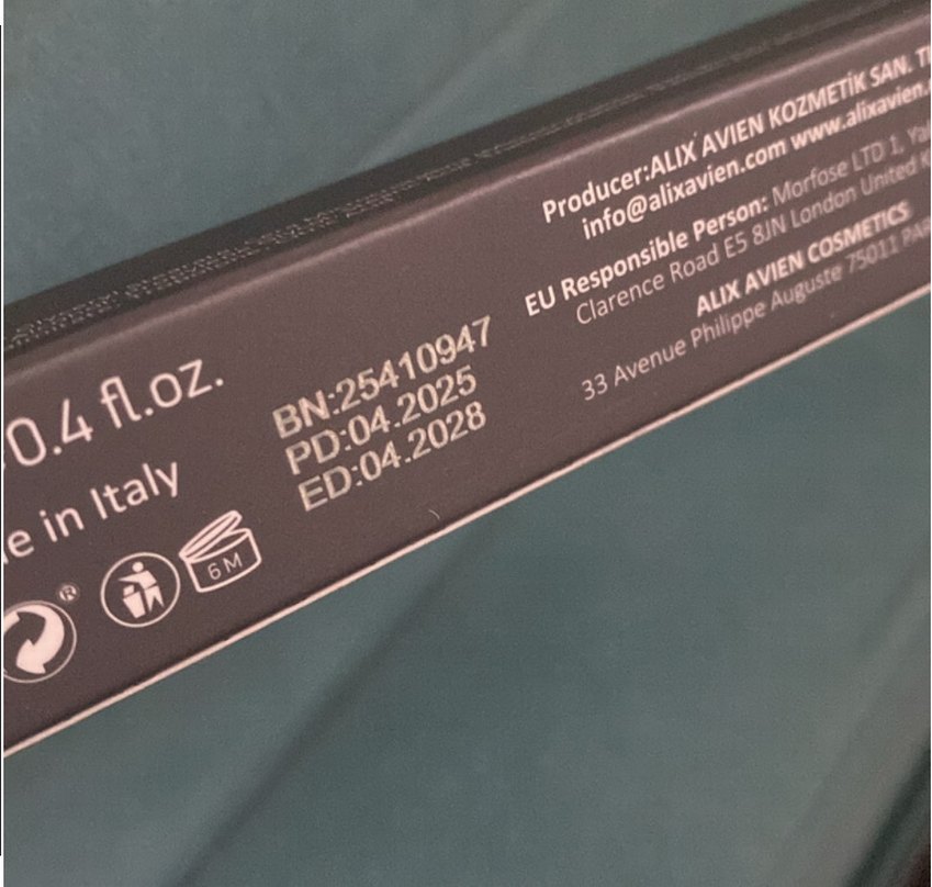 Alix Avien Suya Dayanıklı Siyah Maskara - Görsel 2