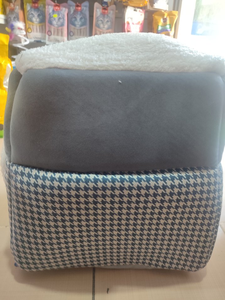 morlama Gri Kedi köpek Yuva Evi - Görsel 3