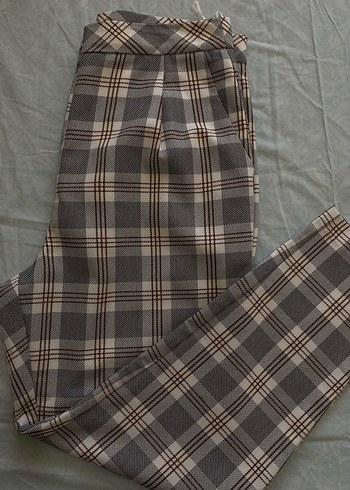 adL Gri Kareli  Kadın Yelek takım - Görsel 5