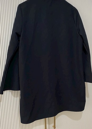 V Yaka Mini siyah elbise - Görsel 2