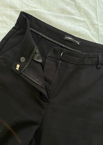 Siyah  Kumaş Pantolon - Görsel 3